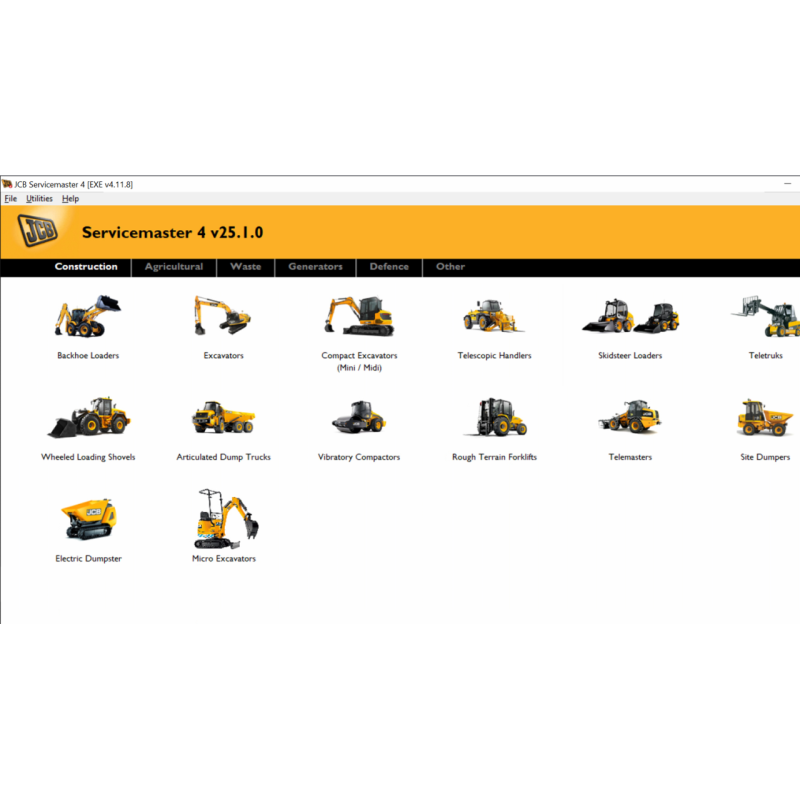 JCB ServiceMaster 4