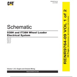 Esquema Elétrico CAT 938H e...