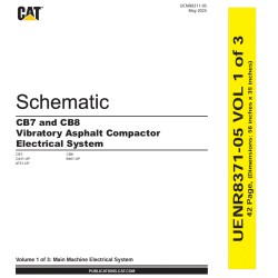 Esquema Elétrico CAT CB7 e...