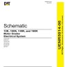 Esquema Elétrico Motoniveladora CAT 12K, 120K, 140K, 160K (UENR5014-03)