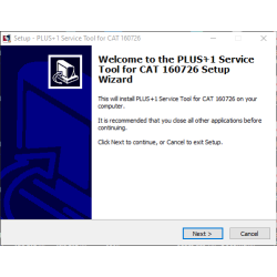 Plus+1 Service Tool for CAT  v.250925