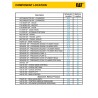 Esquema Hidráulico Acessório Escavadeira CAT 330, 330 GC - Média Pressão (M0099337-02)