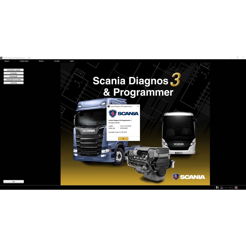 SCANIA DIAGNOS & PROGRAMMER 3 (SDP3) – VERSÃO ATUALIZADA