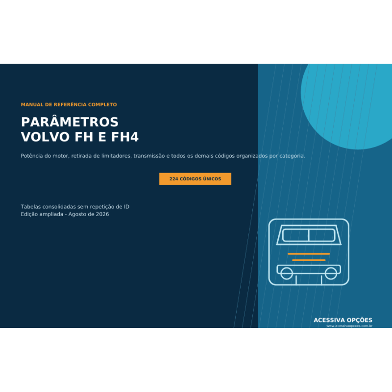 PARÂMETROS VOLVO FH E FH4